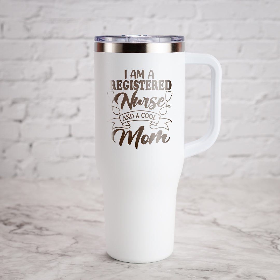 Maars 40oz Tumbler with Handle