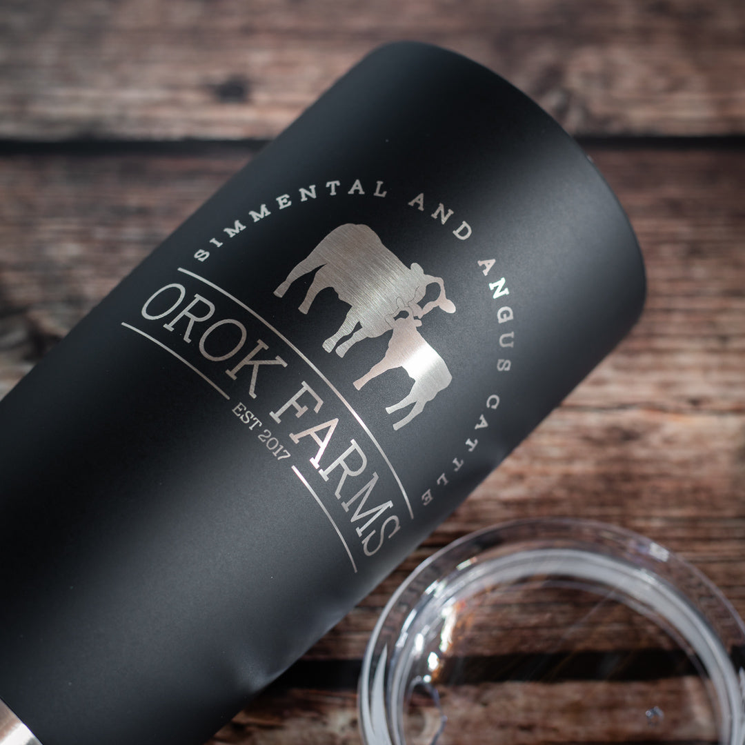 Custom Tumbler Engraving ADD ON