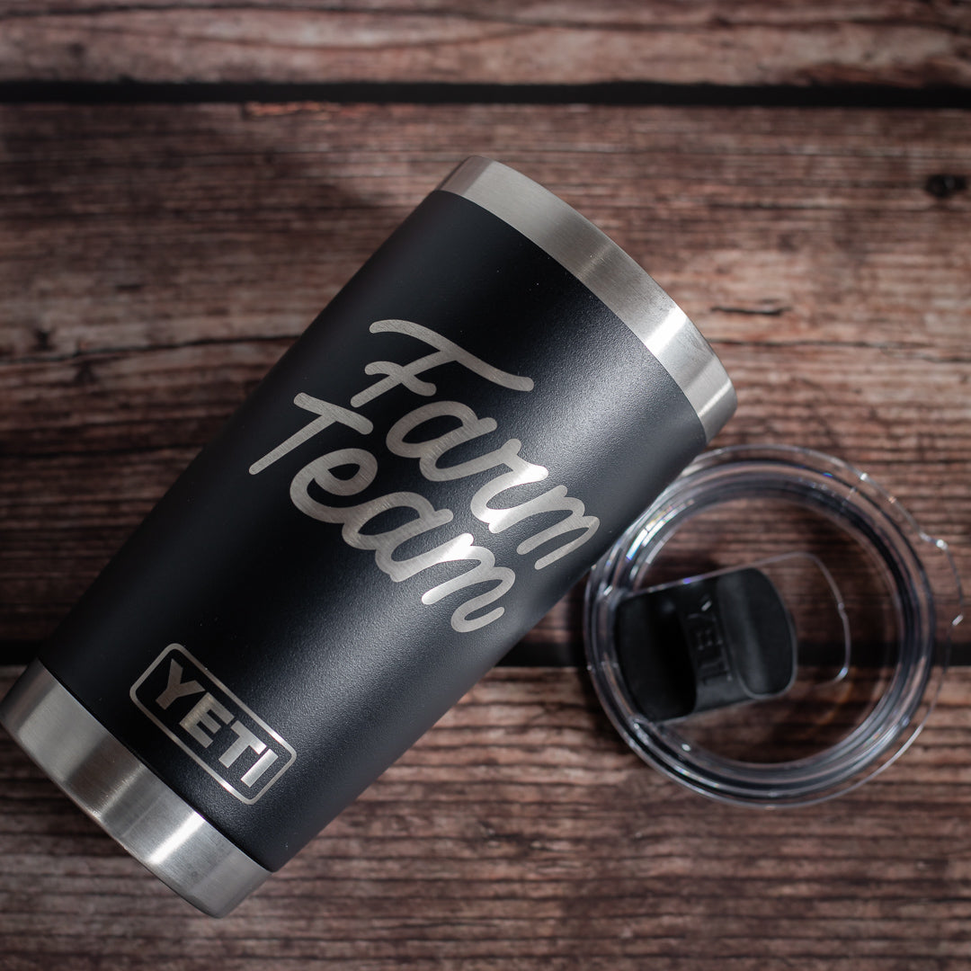 Customer Supplied Tumbler - Custom Logo Engraving