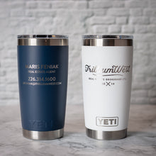 Load image into Gallery viewer, Customer Supplied Tumbler - Custom Logo Engraving
