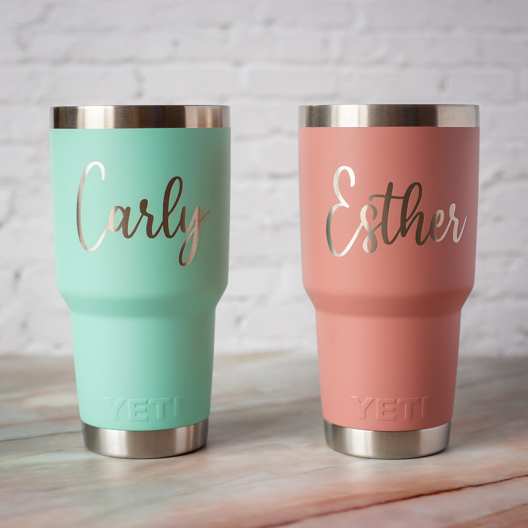 Customer Supplied Tumbler - Single Side Engraving