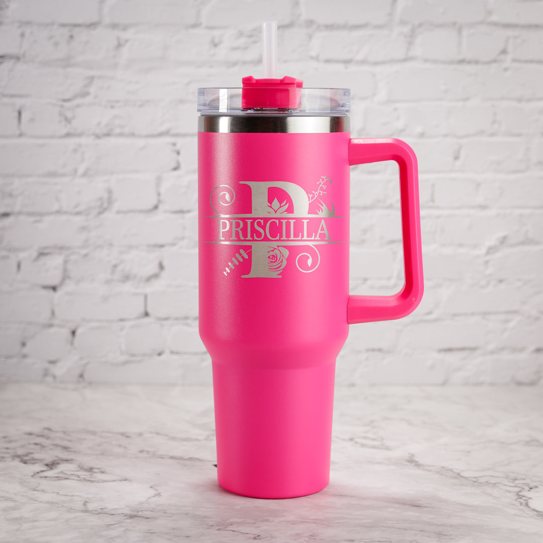 40oz Tumbler with Handle
