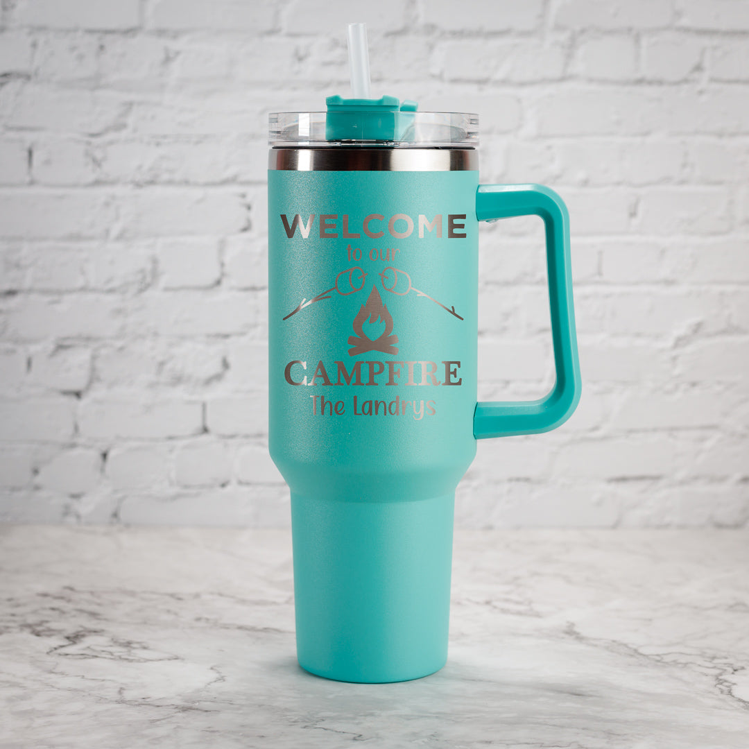 40oz Tumbler with Handle