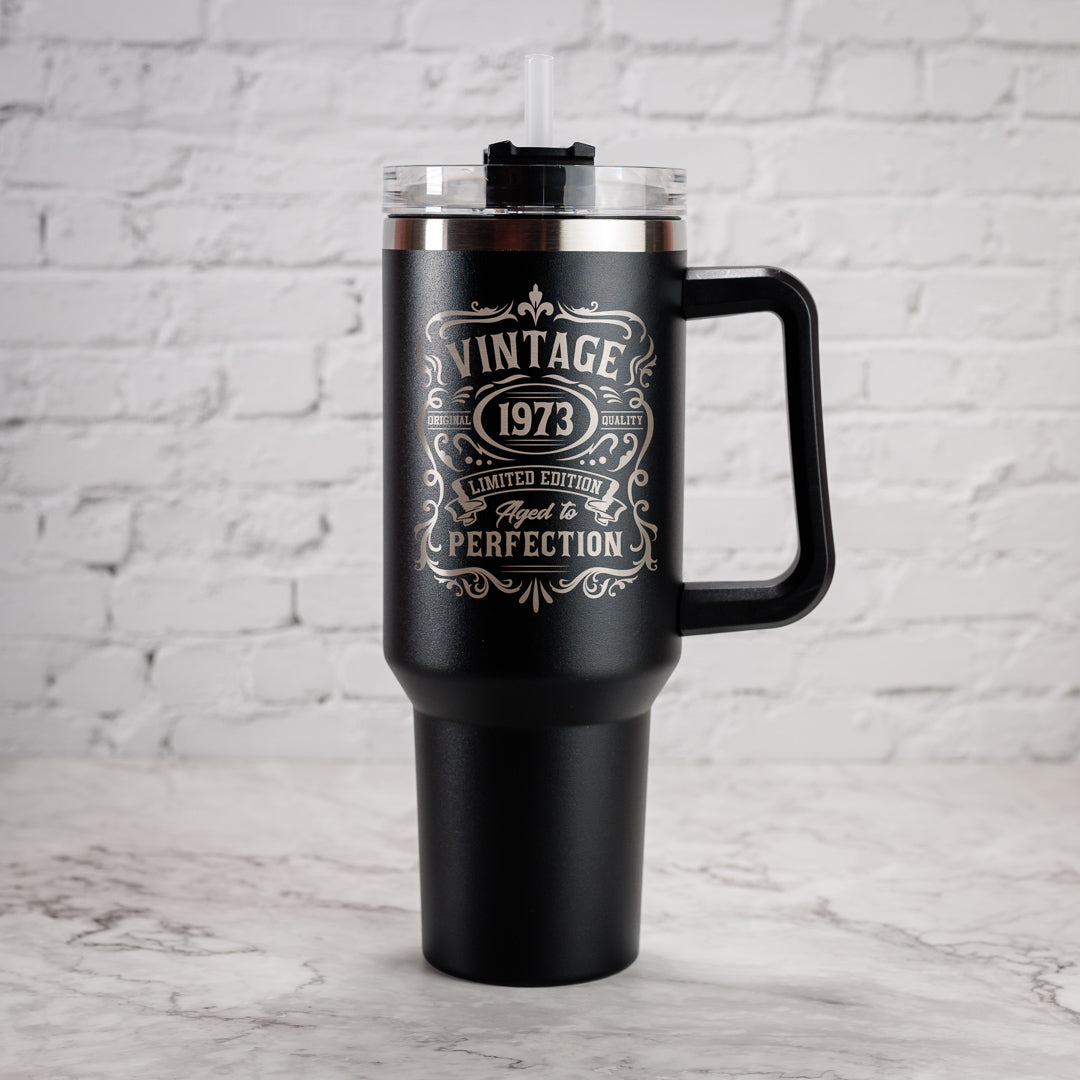 40oz Tumbler with Handle
