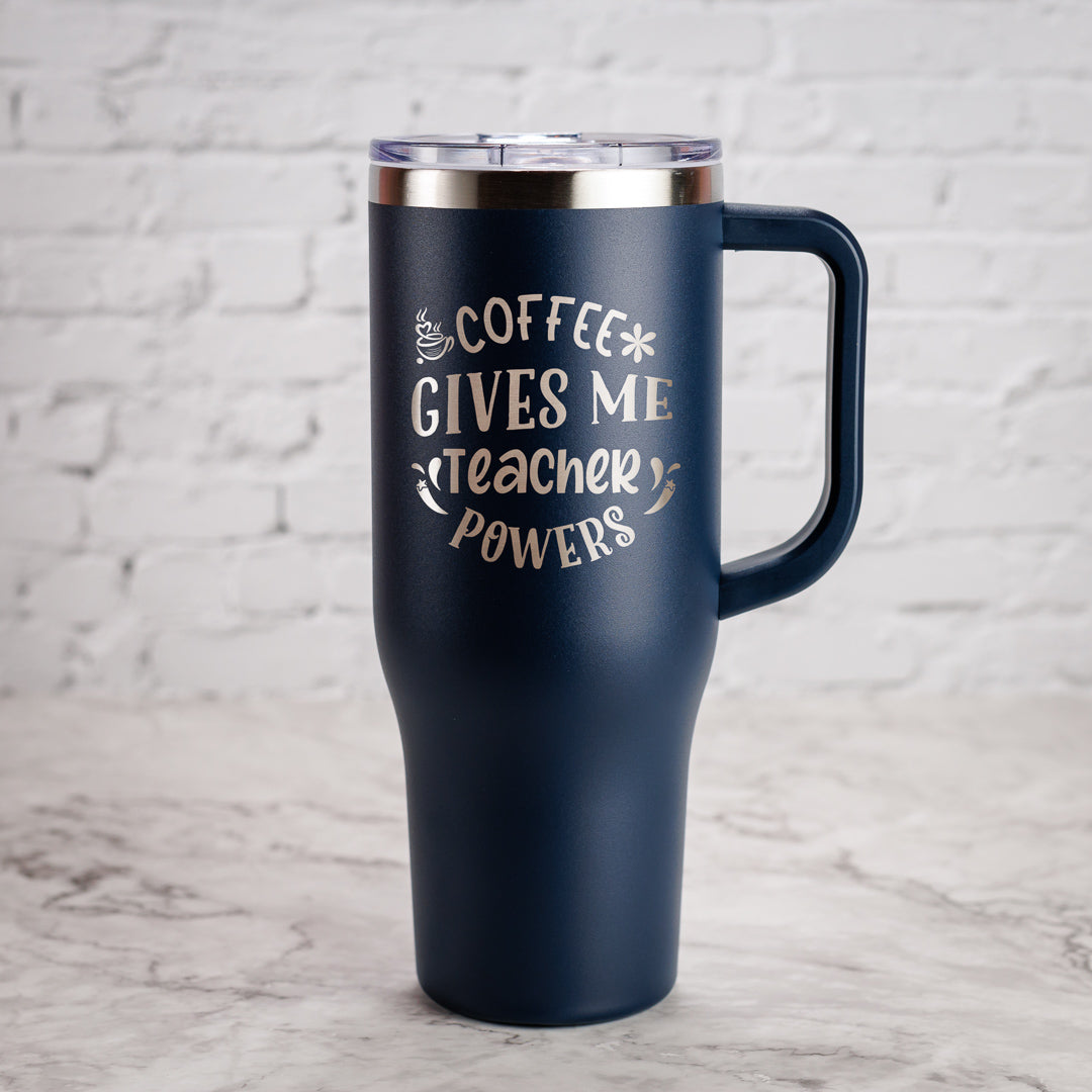 Maars 40oz Tumbler with Handle