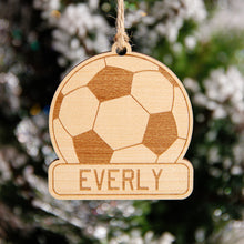 Load image into Gallery viewer, Soccer Ball Ornament
