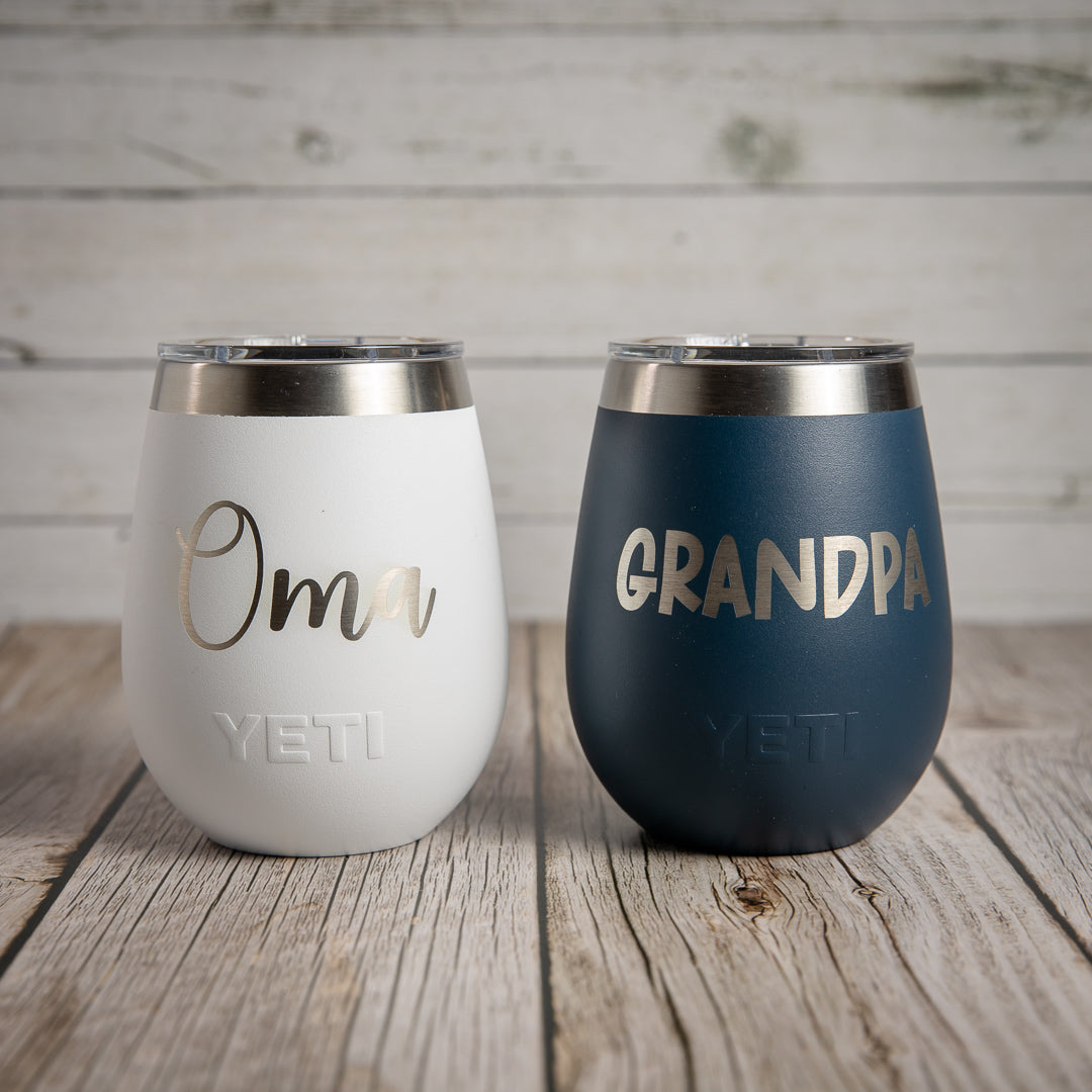 Customer Supplied Tumbler - Single Side Engraving