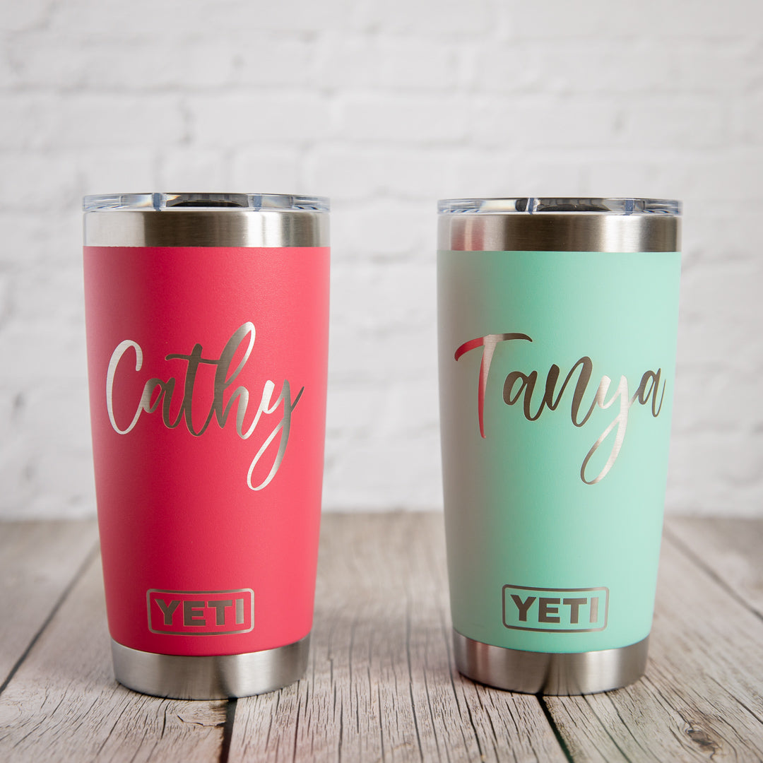 Customer Supplied Tumbler - Single Side Engraving
