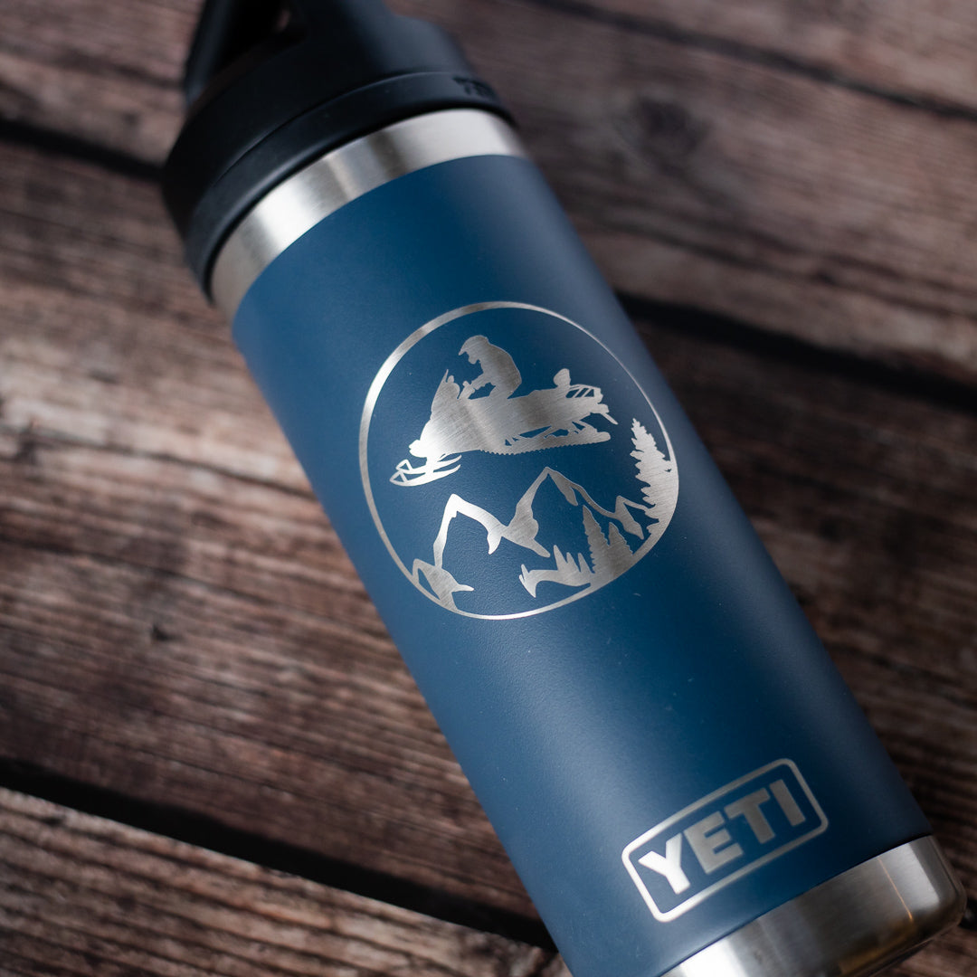 Customer Supplied Tumbler - Custom Logo Engraving