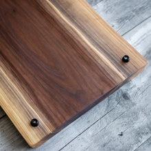 Load image into Gallery viewer, Live Edge Charcuterie Board - Walnut
