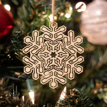 Load image into Gallery viewer, Snowflake Ornament Five
