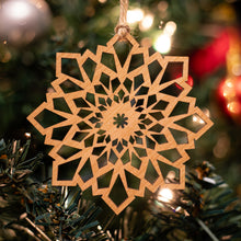 Load image into Gallery viewer, Snowflake Ornament Four
