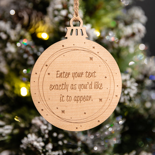 Custom Ornament - Stars