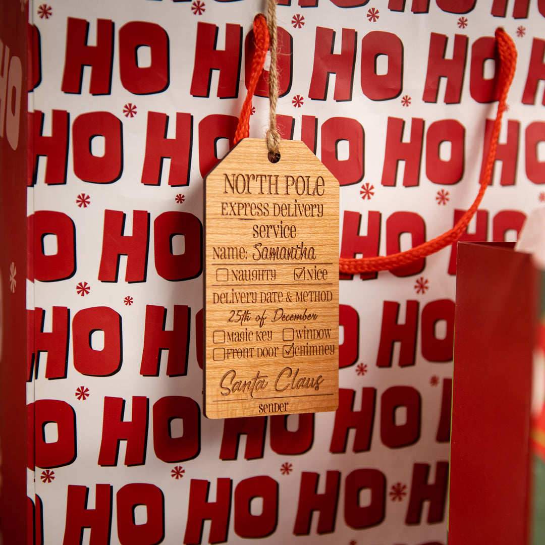 From Santa Gift Tag