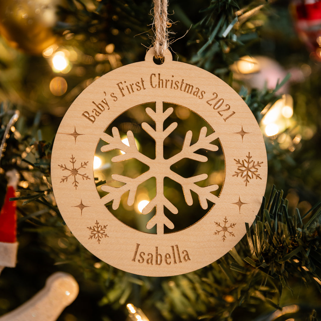 Baby's First Christmas Ornament