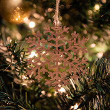 Load image into Gallery viewer, Snowflake Ornament One
