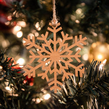 Load image into Gallery viewer, Snowflake Ornament Three
