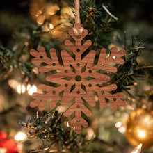 Load image into Gallery viewer, Snowflake Ornament Six
